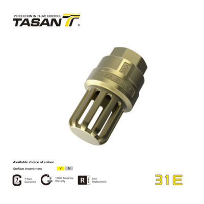 CE 1/2 นิ้ว - 4 นิ้ว วาล์วเท้าทองเหลือง ISO228 เช็ควาล์วน้ำทองเหลืองเกลียว 31E