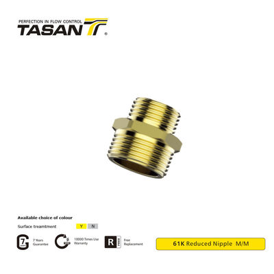 จุกลดท่อ 1/4 นิ้ว ทองเหลือง จุกลด ISO228 เกลียว M/M 61K