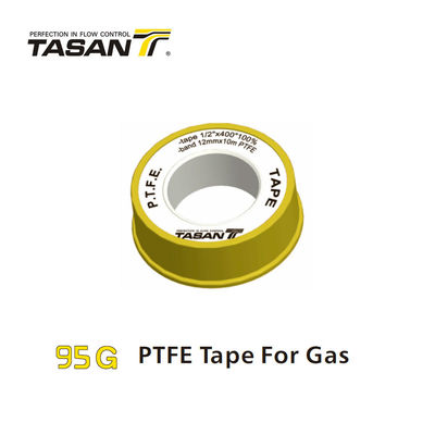 เทป PTFE ขยายไม่สึกกร่อนป้องกันการกัดกร่อน PTFE เทปแก๊ส 95G