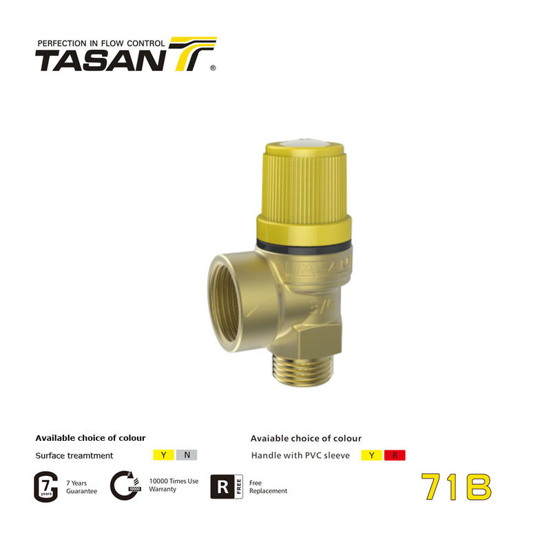 สปริงสแตนเลส ทองเหลือง เซฟตี้วาล์ว บรอนซ์ รีลีฟวาล์ว ป้องกันการกัดกร่อน 71B